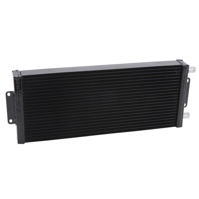 Edelbrock 15549 Heat Exchanger Dual Pass Single Row 20 500 Btu/Hr 20in x 8in x 2in Black