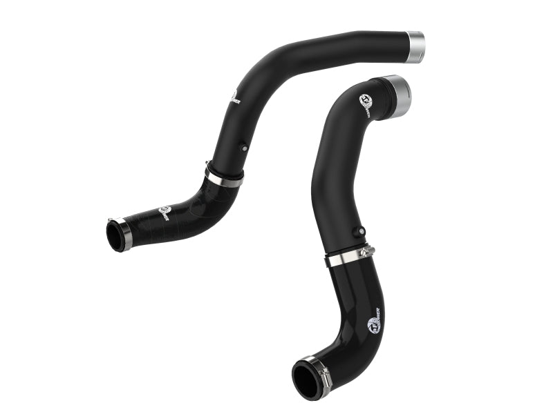 AFE 46-20434-B unner Black 3in Intercooler Hot & Cold Side Pipe Kit 20-21 fits