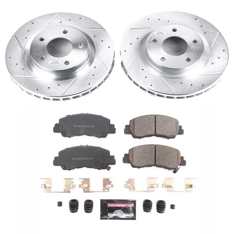 PowerStop fits Mitsubishi Eclipse Cross Front Z23 Evolution Sport Brake Kit