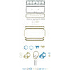 Fel-Pro FS7276B2 FS 7276 B-2 Engine Gasket Set