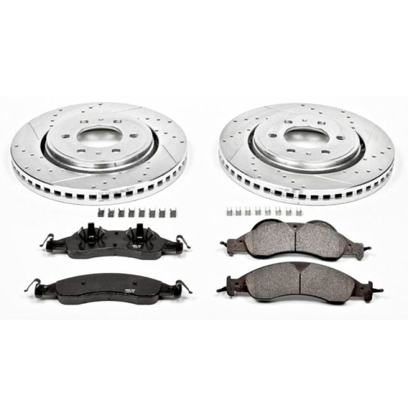 PowerStop K4682 fits Ford 07-09 Expedition Front Z23 Evolution Sport Brake Kit