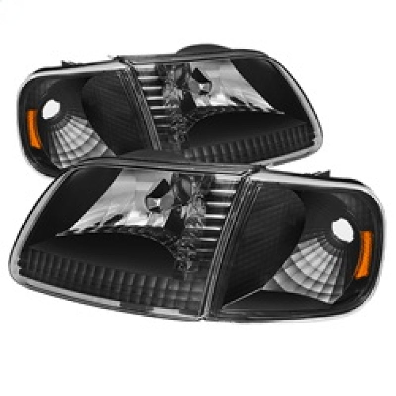 5070319 Xtune fits Ford 97-03 F150 / Expedition 97-02 Crystal Headlights w/Cor