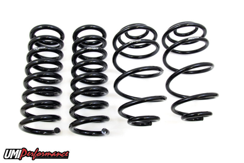 UMI Performance 3050 78-88 G-Body Lowering Spring Kit 1in Lowering
