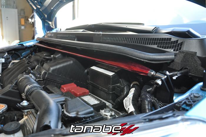 Tanabe TTB174F Sustec Front Strut Tower Bar 14 fits Nissan Versa Note