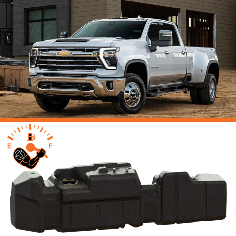 fits Titan Fuel Tanks 7010320 20-24 GM 2500/3500 Duramax Crew Cab Long Bed 60 Gallon XXL Mid-Ship Fuel Tank
