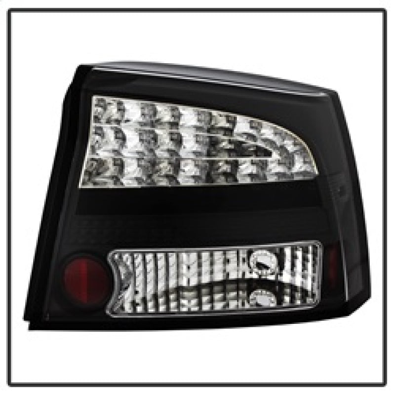 Spyder 5002273 fits Dodge 06-08 Charger LED Tail Lights Black ALT-YD-DCH05-LED-