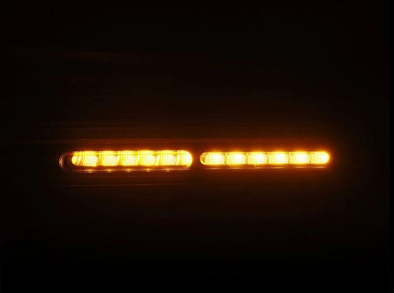 AlphaRex 691010 23-25 fits Nissan Z Nova-Series Twin-Loop Style Prismatic LED Tail Lights - Blk