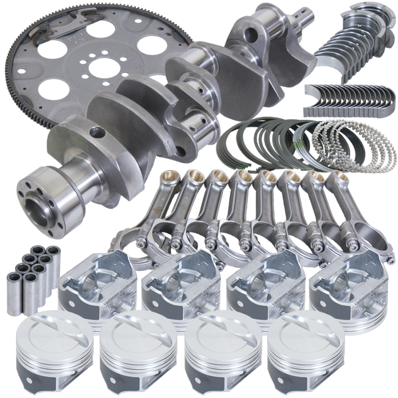 Eagle B13504L06053 fits Chevy LT1350 1Pc 3.750in Crank 5.700in I-Beam 4.060in Pistons 153 Tooth FP Balanced Assembly