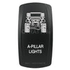 SPOD VVPZCJK-A42 JK A-Pillar Lights Rocker Switch