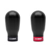 COBB 271370-BK fits Mazda 6-Speed Tall Weighted COBB Shift Knob - Blk (Incl. Both Red + Blk Collars)