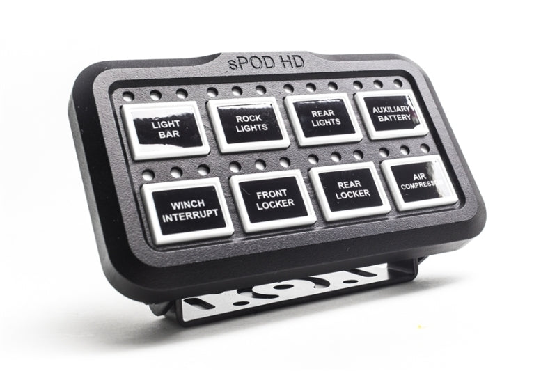 SPOD 8800HDADD 8 Circuit Systems Add On HD Switch Panel