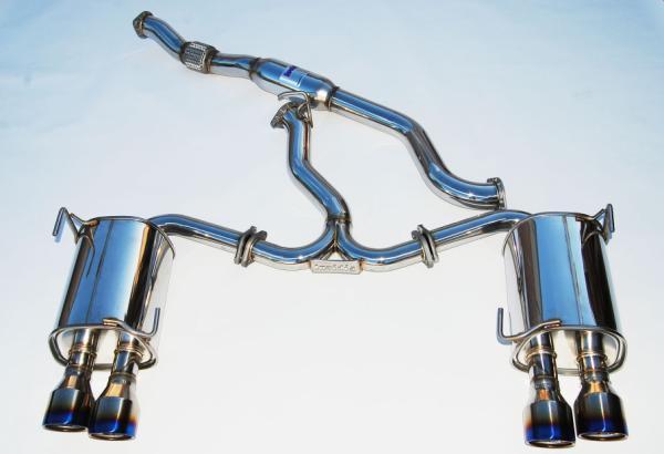 Invidia HS11STIG3T 11+ STI/WRX Sedan Only 76mm Q300 Titanium Tip Cat-back Exhaus