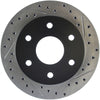 Stoptech 127.66009L 92-00 GMC Suburban 1500 4WD (6 lug) Front Left Slotted & Drilled Rotor