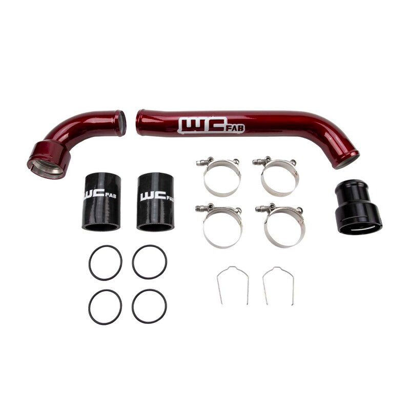 Wehrli WCF100311-GW 17-25 fits Ford 6.7L Powerstroke 6.7L Upper Coolant Pipe Kit - Gloss White