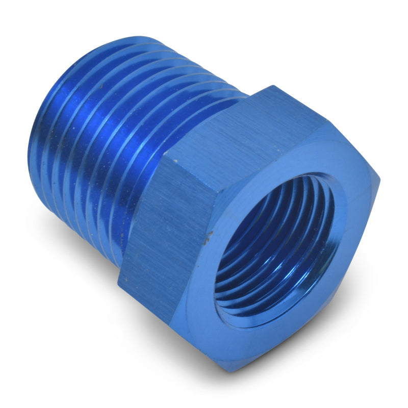 Russell 661570 Performance 3/8in Male to 1/8in Female Pipe Bushing Reducer (Blue)
