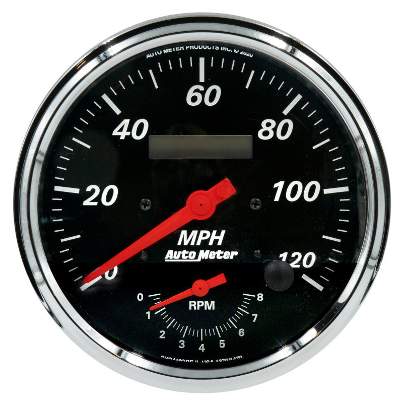 AutoMeter 1470 Designer Black Tach/Speedo 5in. - 120mph & 8k RPM