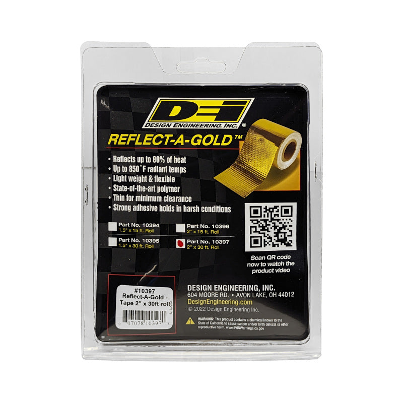 DEI 10397 Reflect-A-GOLD 2in x 30ft Tape Roll