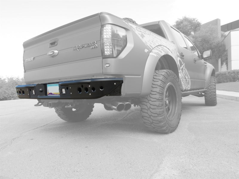 Addictive Desert Designs R012231280103 fits Ford 10-14 F-150 Raptor Venom Rear Bumper w/ Backup Sensor Cutouts