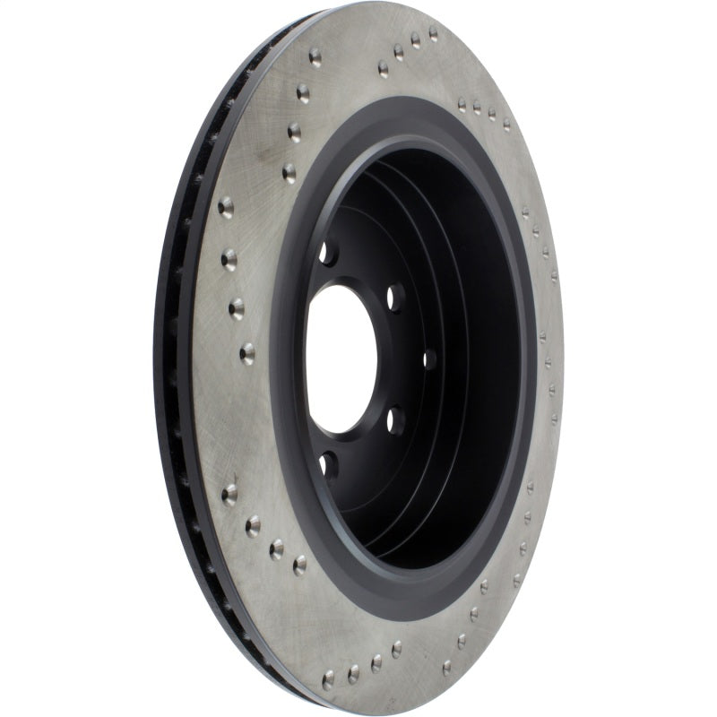 Stoptech 128.22010CL 05-09 Land Rover LR3 / 06-13 Land Rover Range Rover Sport Drilled Left Rear Cryo Rotor
