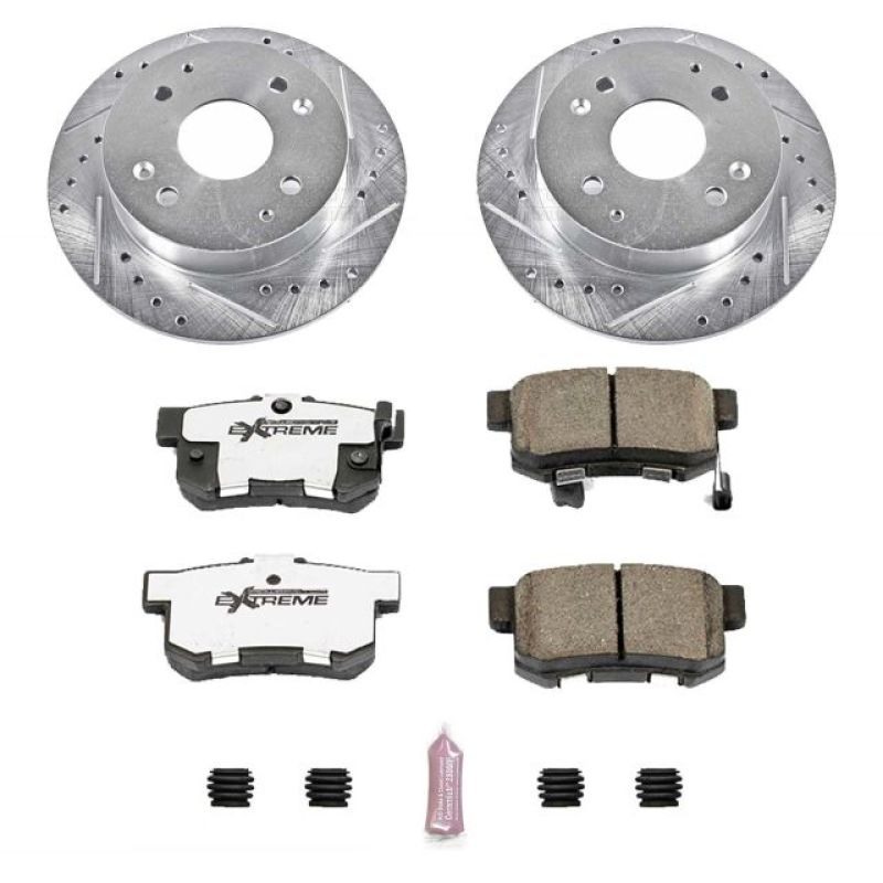 PowerStop K1244-26 98-99 fits Acura CL Rear Z26 Street Warrior Brake Kit