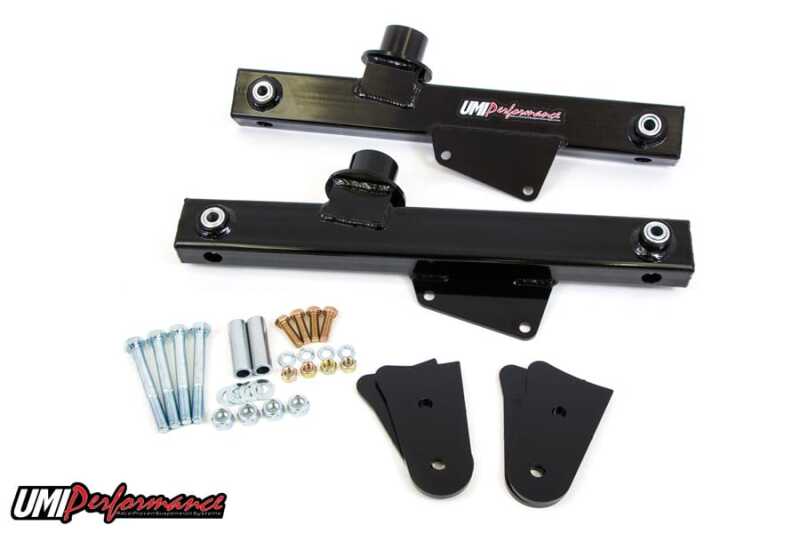 UMI Performance 1025-B 79-98 fits Ford Mustang Rear Lift Bars