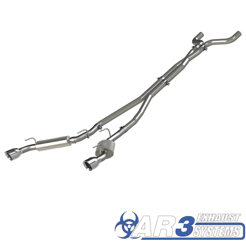 QTP 600111 2010-2013 fits Chevrolet Camaro SS 6.2L QTP AR3 Cat Back
