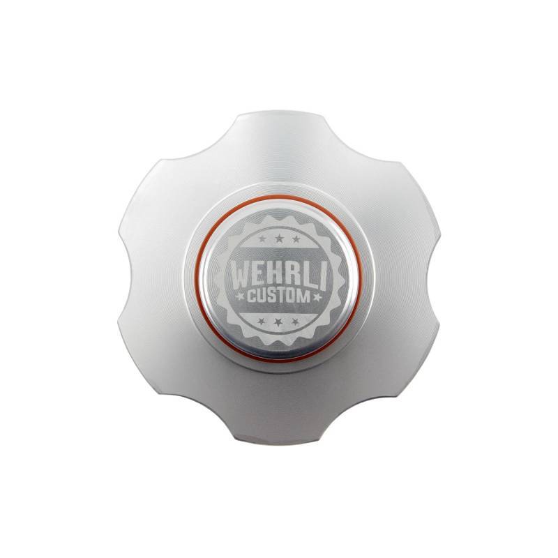 Wehrli WCF100394 98.5-23 Cummins Billet Aluminum Clear Anodized Oil Fill Cap