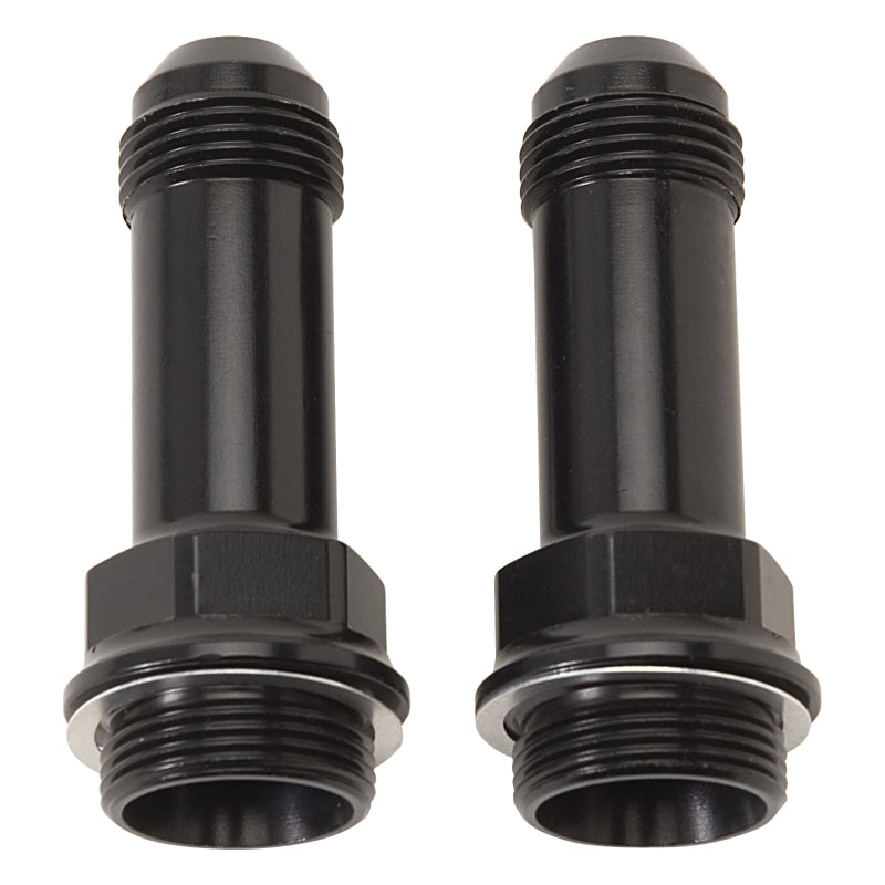 Russell 640363 Performance 7/8in -20 x -6 AN Male Flare Extended (2 pcs.) (Black)