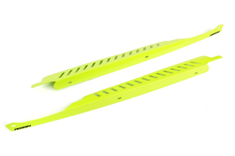 Perrin PSP-ENG-549NY 11-14 fits Subaru WRX/STI Fender Shroud Set - Neon Yellow