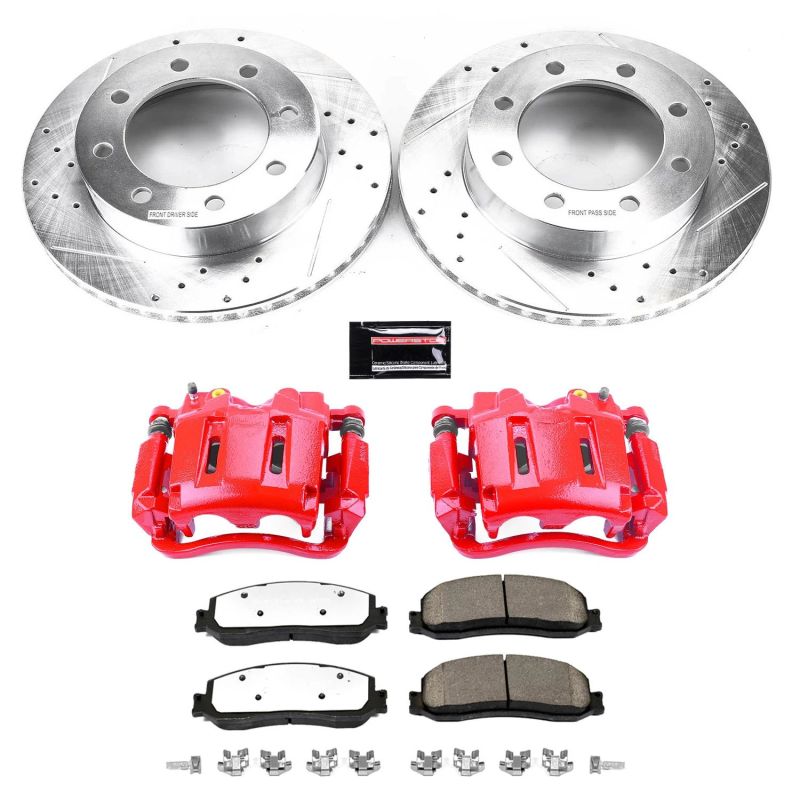 Power Stop fits Ford F-350 Super Duty Front Z36 Truck & Tow Brake Kit w/Calipers