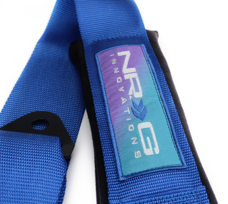 NRG SBH-B6PCBL 5PT 3in. Seat Belt Harness / Cam Lock - Blue