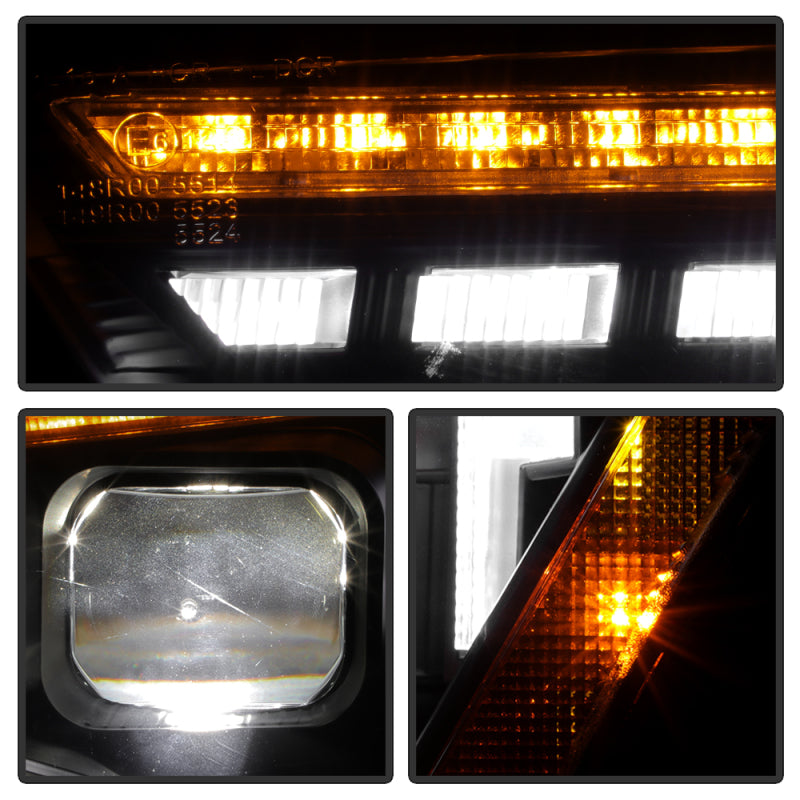 Spyder 13-17 Audi A5 HID Model Only High-Power Headlight - Black (PRO-YD-AA513HIDAP-SEQGR-BK)