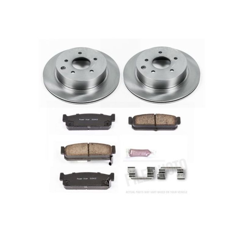PowerStop KOE1165 fits Infiniti 93-97 J30 Rear Autospecialty Brake Kit