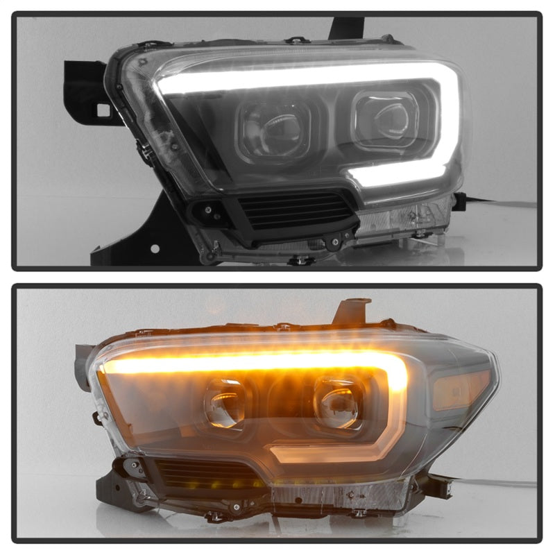 xTune 9042997 16-18 fits Toyota Tacoma SR/SR5 DRL Proj Headlights w/Turn Signal