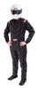 Racequip 130906 Black Chevron-1 Suit - SFI-1 XL
