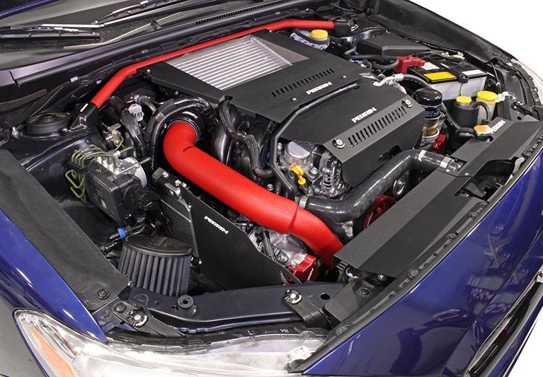 Perrin Performance PSP-ITR-200RD PERRIN 15-21 fits Subaru WRX Charge Pipe - Red