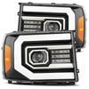 AlphaRex 880097 07-13 fits GMC Sierra 1500 (No Clsc) LUXX-Series LED Proj HL