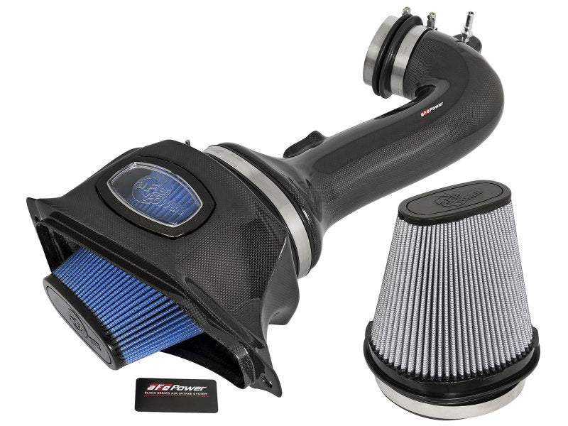 AFE 52-74202-C um Carbon Fiber Cold Air Intake System PDS/P5R 15-16 fits Chevro
