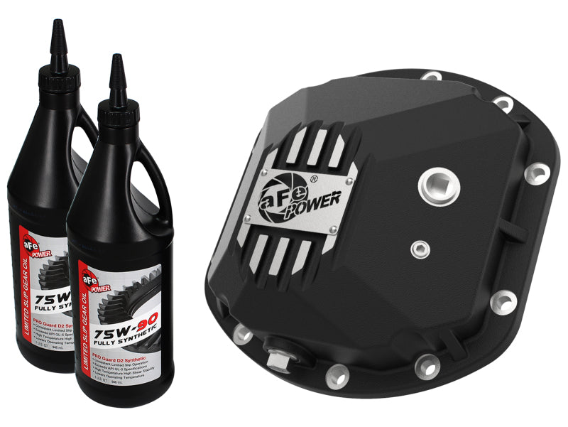 AFE 46-71131B fits Jeep Wrangler TJ/JK Dana 30 Street Series Diff Cover w/ Mach