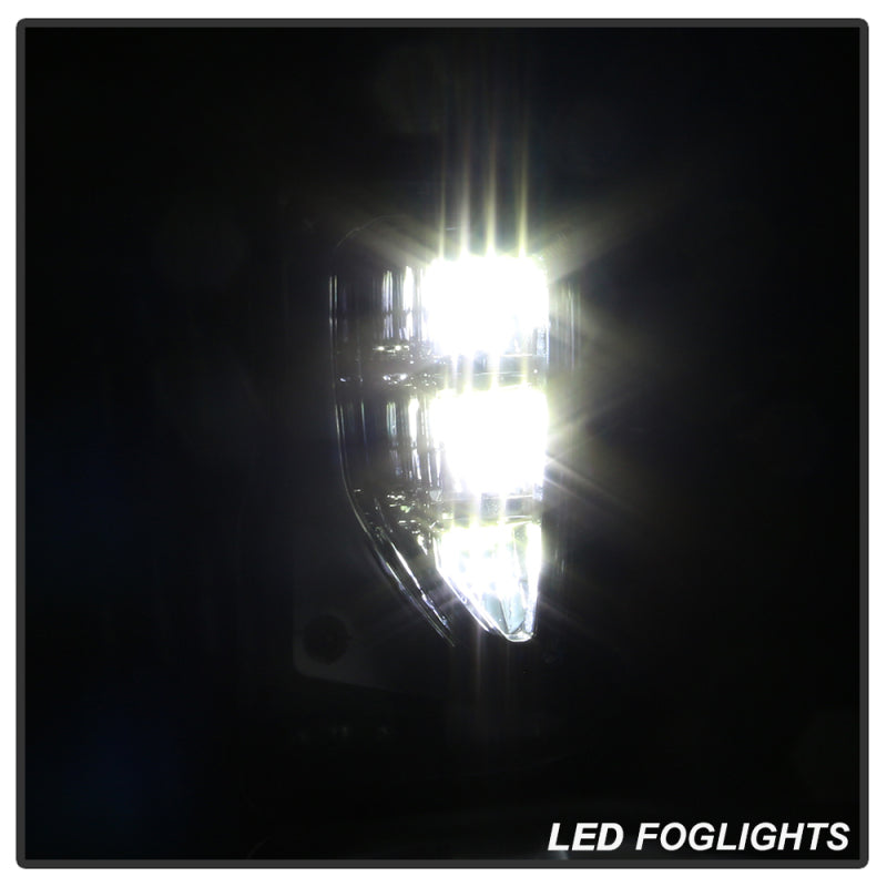 Spyder 9043215 fits Chevy 16-18 Silverado 1500 OEM Style Full LED Fog Light w/S