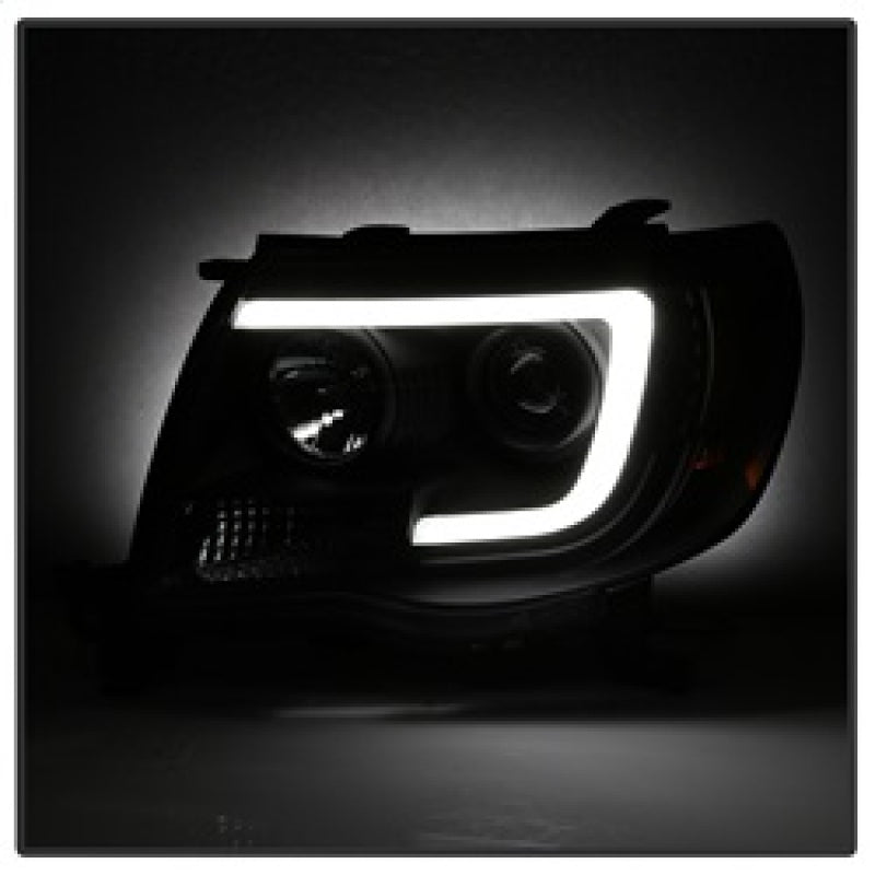Spyder 5084514 fits Toyota 05-11 Tacoma Projector Headlights - Light Bar DRL -