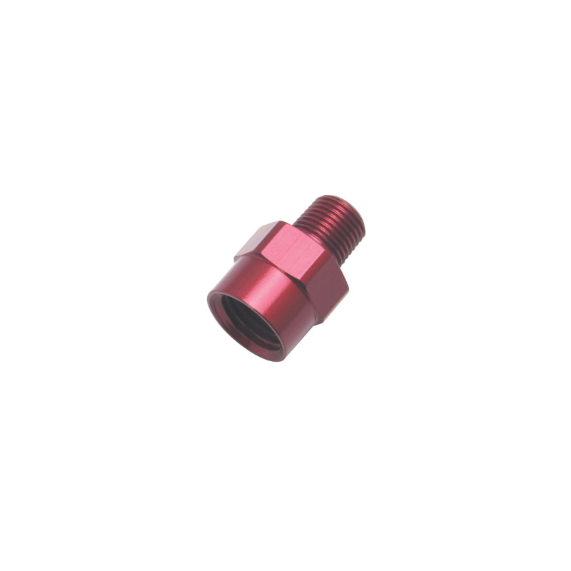 Russell 661690 Performance 1/8in Male to 1/4in Female Pipe Bushing Reducer (Red)