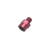 Russell 661690 Performance 1/8in Male to 1/4in Female Pipe Bushing Reducer (Red)