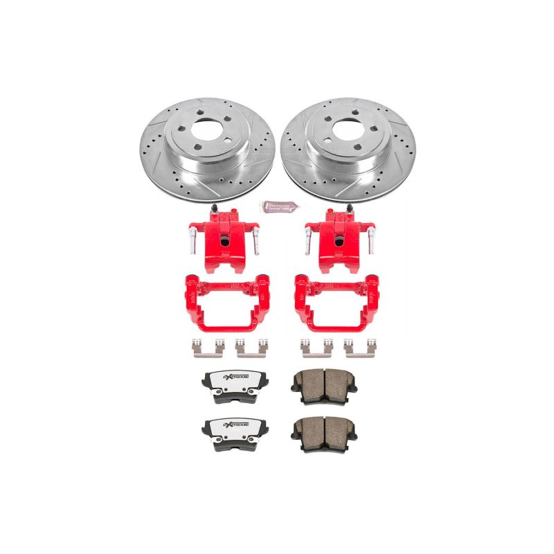 PowerStop KC1720 fits Chrysler 300 Rear Z26 Street Warrior Brake Kit w/Calipers