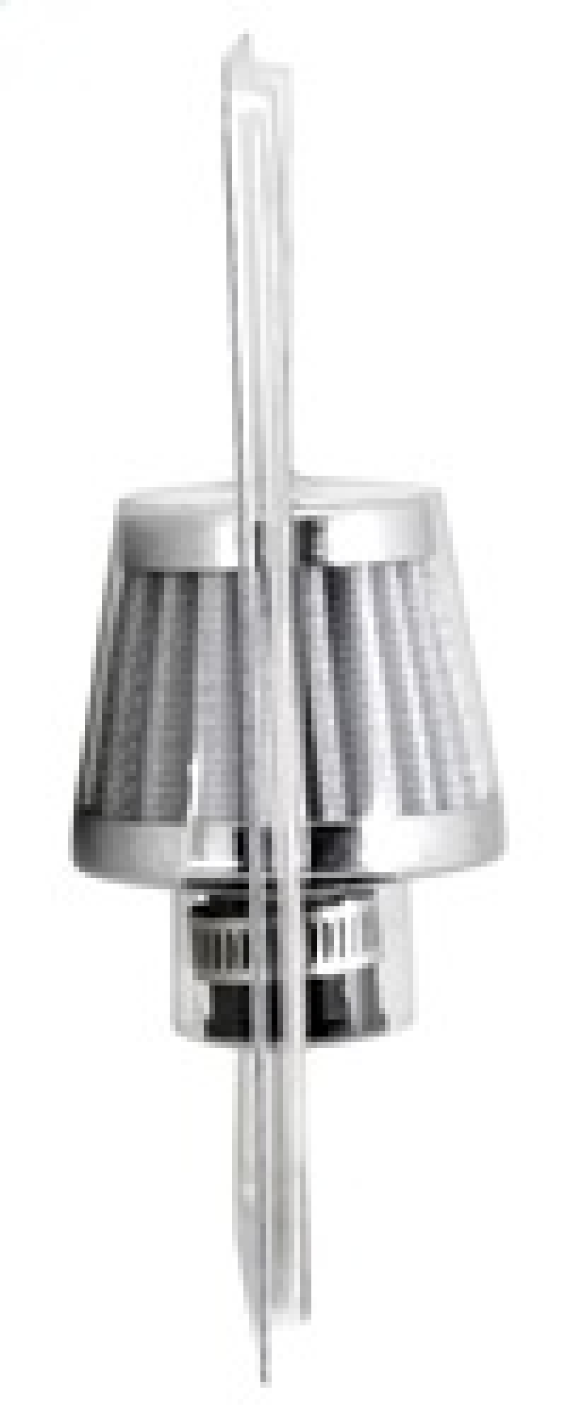 Spectre 3998 Breather Filter 10mm Flange / 2in. OD / 1-3/4in. Height - White