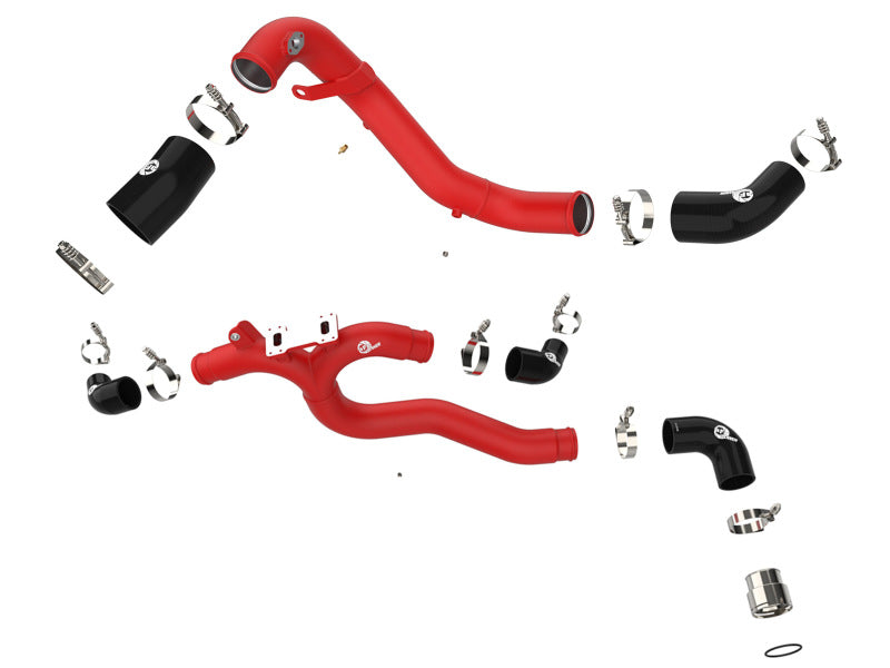 AFE 46-20504-R fits Kia Stinger V6-3.3L BladeRunner Alum Hot/Cold Charge Pipe K