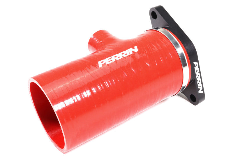 Perrin Performance PSP-INT-428RD Perrin 22-25 fits Subaru WRX Short Type Turbo Inlet Hose - Red