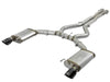 AFE 49-33072-1B rce XP 3in 304 SS Cat-Back Exhausts w/ Black Tips 15-17 fits Fo