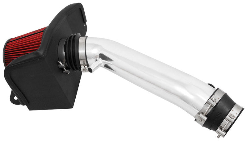 Spectre 9071 16-18 fits Jeep Grand Cherokee V6-3.6L F/I Air Intake Kit - Polished w/Red Filter