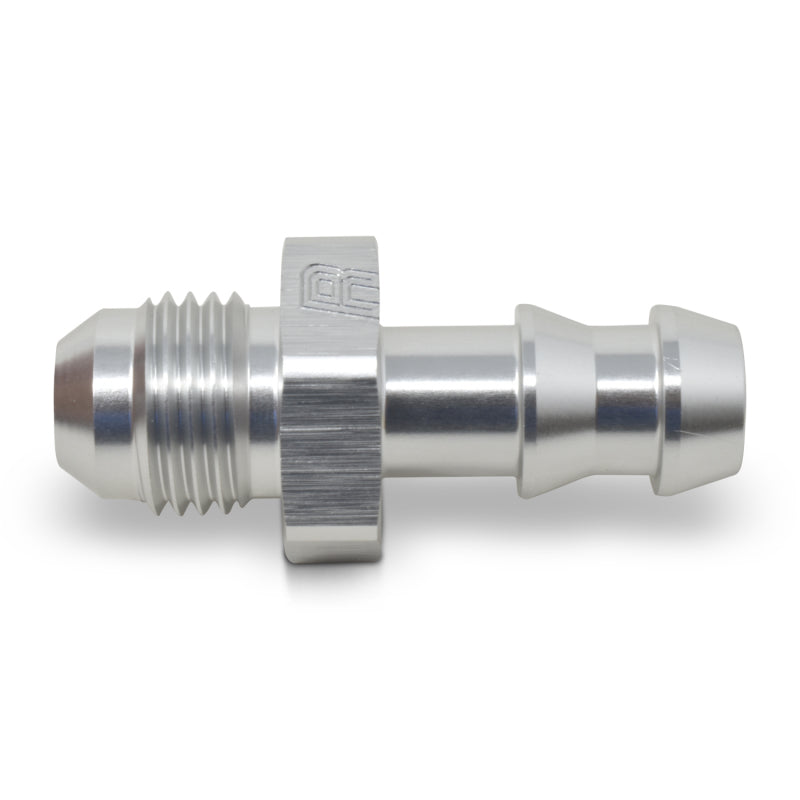 Russell 670300 Performance -6 AN Male to 3/8in Barb (Clear anodized finish)